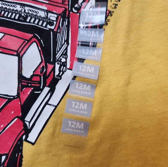 Carter's toddler size 12 month long sleeve shirt - Picture 5 of 5